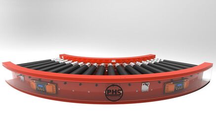 Carton Handling Conveyor Bend Module
